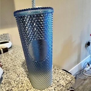 Starbucks Textured Blue Tumbler